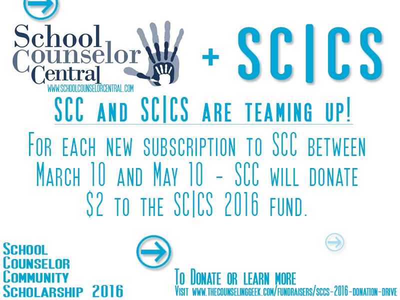 School Counselor Central and SC|CS 2016 Team Up To Raise Funds